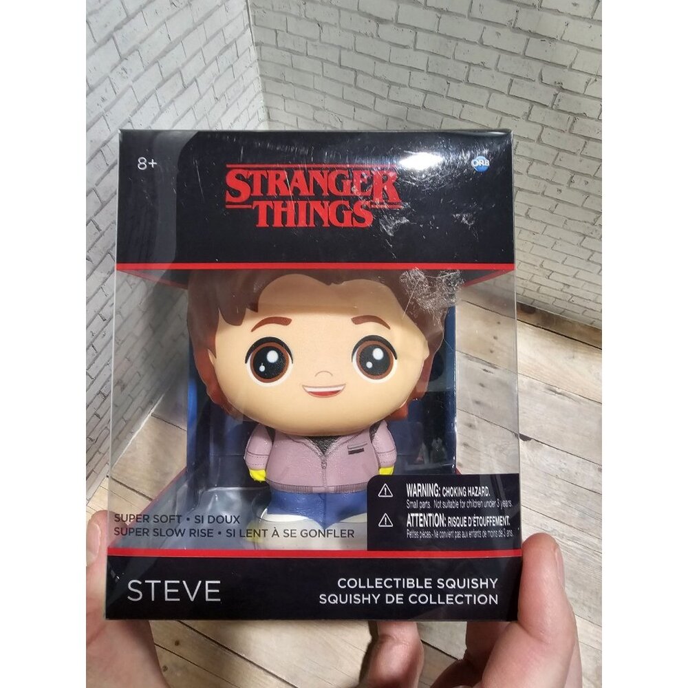 Stranger Things Steve Harrington Squishy Figure Collectible New Orb Toys Netflix - Picture 1 of 4